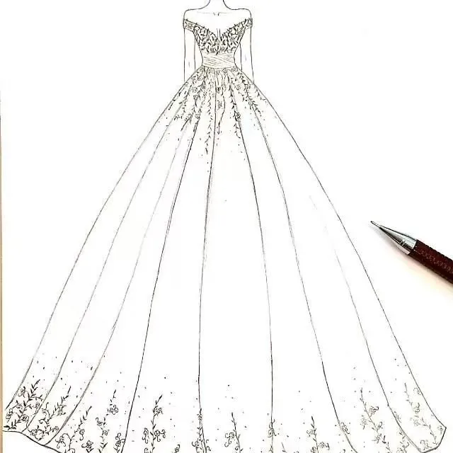 Customzied Gown (Full  Heavy Lace)